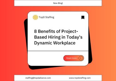 8 benefits of project based hiring (Blog Banner)